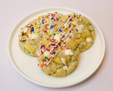 Golden Confetti Cookies