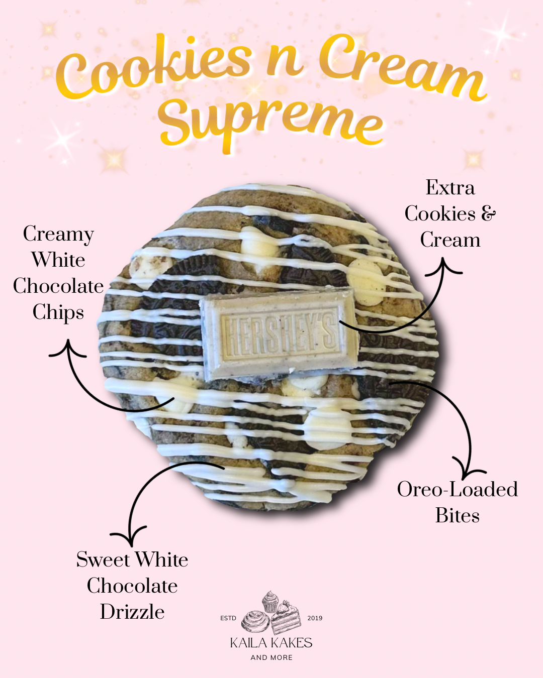Cookies n Cream Supreme Cookies